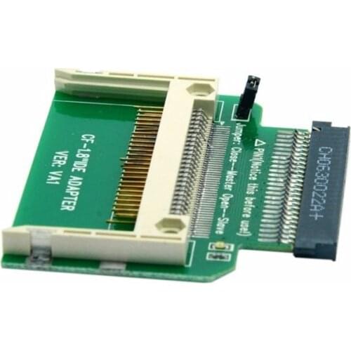New Compact Flash CF para 1.8 "IDE 50 Pin Converter Adapter Hard Drive atacado Com numero de rastreamento