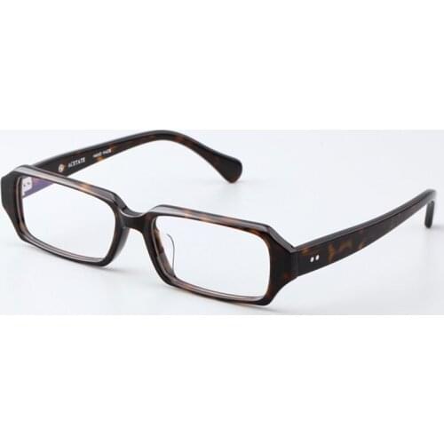 Rockjoy Narrow Eyeglasses Frames Male Women White Red Glasses Men Ladies Unisex Spectacles for Reading Optical Myopia Lens