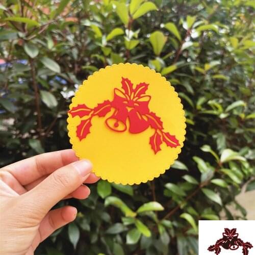 Christmas Leaf Bell Metal Cutting Dies Stencil Scrapbooking Photo Album Cards Paper Craft DIY Dies Cut New Arrival 2021