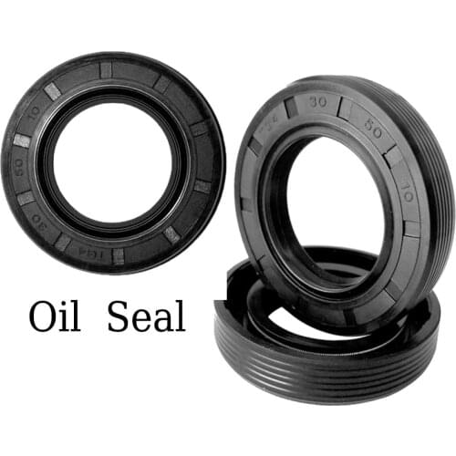 5pcs NBR Skeleton Oil Seal TG4 Double Lip Oil Seals Radial Shaft Sealing Gasket Inner Diameter 25*35/37/38/40/42/45/50/52*7/8/10