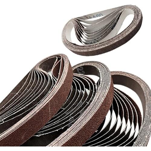 Grinding Polishing Replacement Angle Sanding Belt Grit Paper Sanding Paper Sander Belts for Angle Grinder Machine 452*15mm