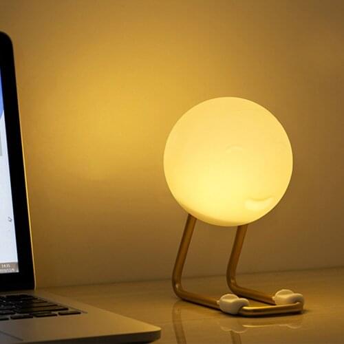 Silicone Baby LED Night Light Children Toy Lights Bedside Night Lamp Gifts for Kids NEW