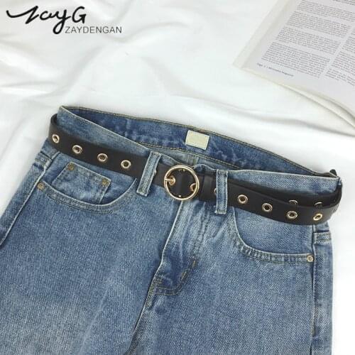 ZAYG ZAY DEN GAN Women's Leather Belts