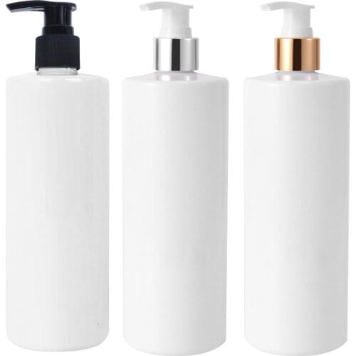 1/2/3pcs 500ml Empty Bottle Transparent Split Bottle Soap Dispenser Storage Bottle for Foam Emulsion Hand Washing Random Pump