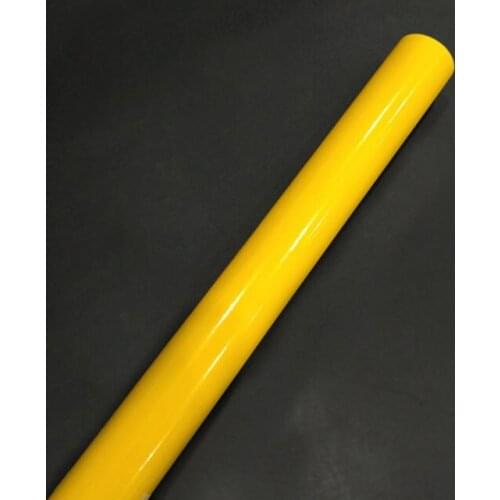 10/20/30/50*152CM Yellow Vinyl Film Gloss Glossy Car Wrap Foil Sticker