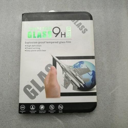 100pcs Universal 7 inch 8 inch Retail Package for Tempered Glass Film Screen Protector Protective Film + Cleaning Wipes