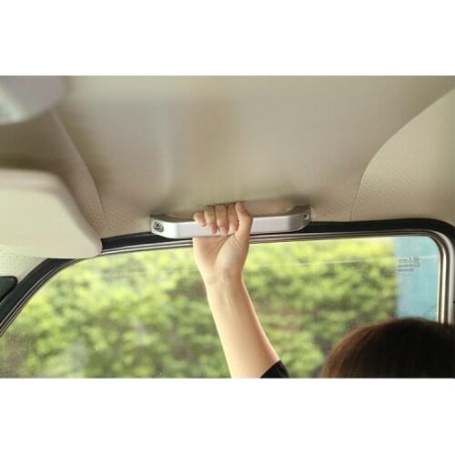 3pcs Aluminum Alloy Car Roof Grab Handle Trim For LADA NIVA Auto Accessories