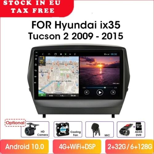9" 2din Android Car Radio Multimedia Video Player Navigation GPS For Hyundai Tucson 2 LM IX35 2009-2015 Head Unit