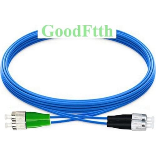 Armoured armored Fiber Patch Cords FC/APC-FC/UPC SM Duplex Zipcord GoodFtth 1-15m