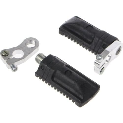 Motorcycle Pedals Foot Pegs Rest Footrests Footpegs For 47/49cc Pocket Dirt Bike Mini Moto Quad ATV 40GF