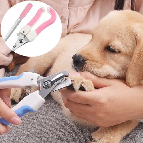 Pet Nail Clipper Scissors Pet Dog Cat Nail Toe Claw Clippers Scissors Trimmer Grooming Tools for Animals Pet Supplies