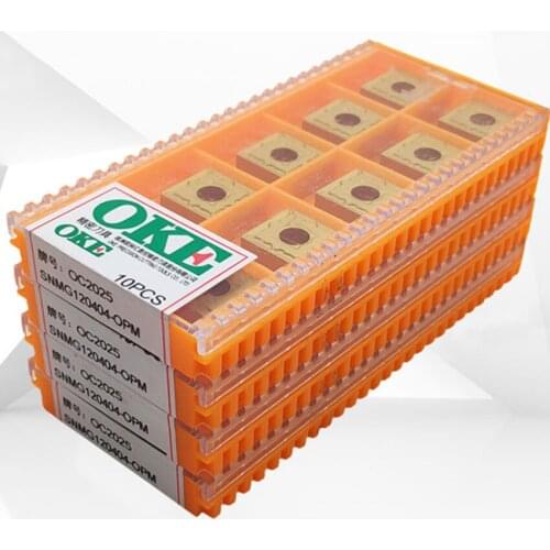 OKE SNMG120404-OPM OC2025/SNMG120408-OPM OC2025/SNMG120412-OPM OC2025 SNMG431 SNMG432 SNMG433 CNC carbide inserts 10PCS/BOX