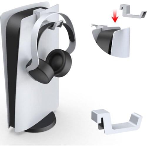 Headphone Stand For PS5 PULSE 3D Wireless Headset Durable ABS Plastic Bracket Storage Rack Headphones Hanger For-PlayStation 5