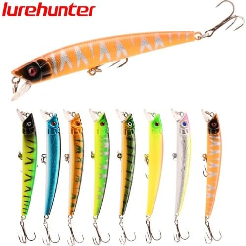 1pcs 9.5cm/7.2g Minnow Fishing Lures Artificial Quality Professional Bass Crankbait Fishing Bait Wobbler Fishing Tackle