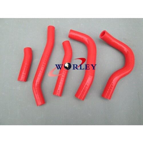 Silicone radiator hose for Honda CRF250R CRF250 CRF 250 2014 2015 14 15 RED