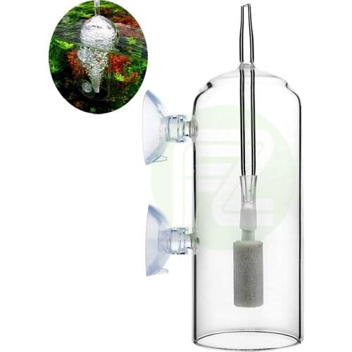 Aquarium CO2 Glass Diffuser Air Stone Oxygen Aeration Device For Aquarium Fish Tank Oxygen Pump Accessories