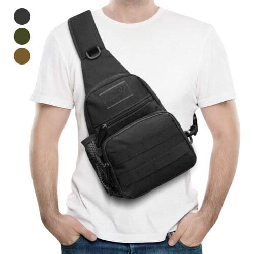 900D Tactical Shoulder Bag Chest Pack Outdoor Sport Bag Military Sling Daypack Backpack for Hunting Traveling Trekking Camping