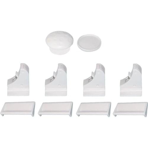 Universal Magnetic 5 pcs Child Children Protection Baby proofing Safety Lock Drawer Latch Cabinet Door Limiter Infant Security L