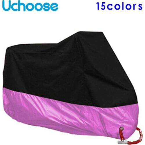 Universal Motorcycle Cover Outdoor Cloth UV Protector Scooter All Season Prevent Snow Dustproof Waterproof M-4XL