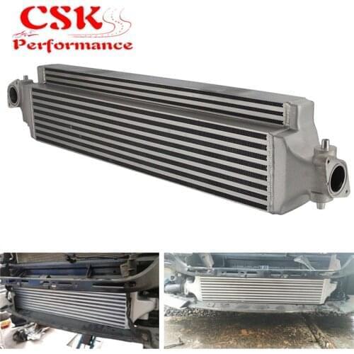 High Performance Bolt-On FMIC Front Mount Intercooler Fits For 16-17 Honda Civic 1.5L Turbo Silver