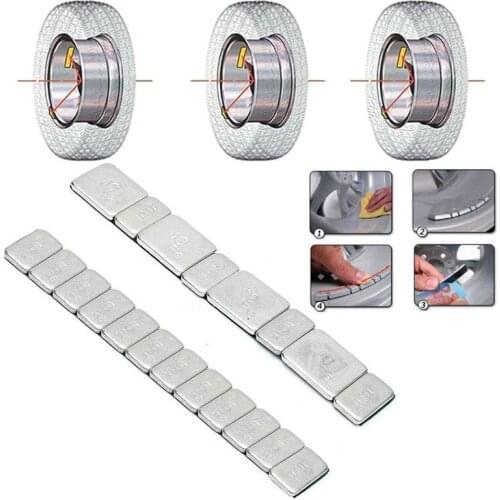 1pcs Universal Auto Car Truck Adhesive Wheel Tire Balance Weights Wheel Tyre Balancing Bar Sticker Car Accessories Free Shipping