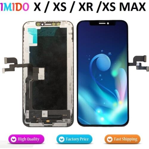 10Pcs INCELL LCD Screen For iPhone X XS Max XR Display Perfect 3D Touch Complete Digitizer Assembly Grade AAA+++ High Quality