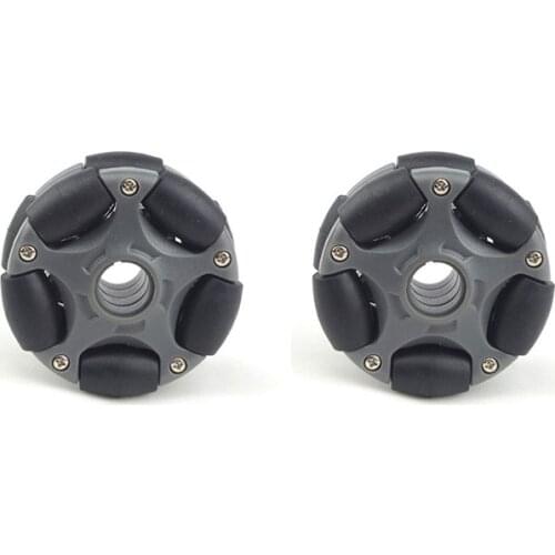 2Pcs 58mm Plastic Omni Wheel for Robot Kit Servo Motor Omni Wheel 14135