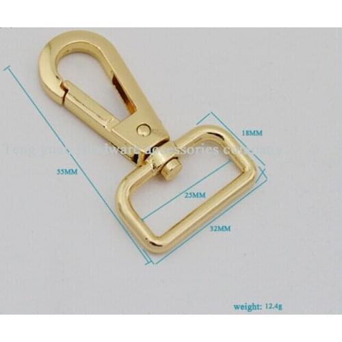 20pcs/ lot fastener Handbags luggage hardware accessories Zinc alloy die casting parts plate buckles 1 inch
