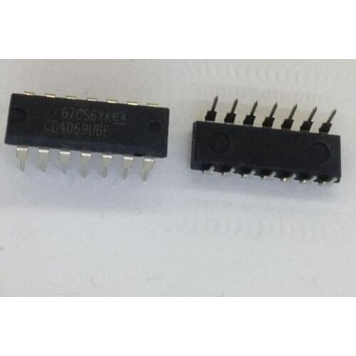 30PCS/LOT CD4069UBE DIP-14 CD4069 NEW /Fast shipping