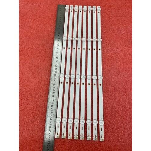 40 PCS/lot LED Backlight strip for 49U5070 49PUF6032 49DL4012N 49PUF6032 K490WDC1 A4 4708-K49WDC-A4113N01 A2213N01 K490WDC2