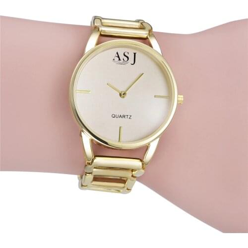 Женские часы нержавеющая сталь ASJ China At AliExpress