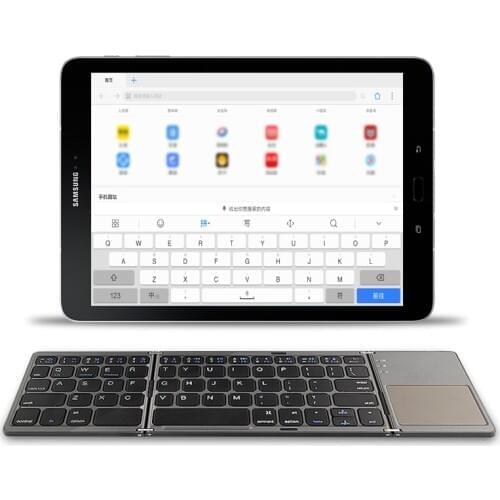 Bluetooth Keyboard For Samsung Galaxy Tab S5E 10.5 S6 Lite 10.4" SM-T720 T725 P610 P615 Tablet foldable Wireless keyboard case