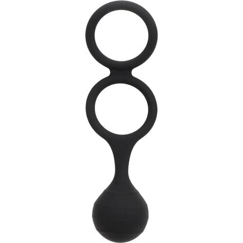 IKOKY Stretching Steel Ball Penis Enlargement Stretcher Ball Delay Ejaculation Penis Extender Stretcher Sex Toys