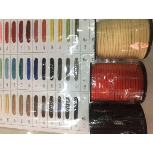 New Arrive10m/row 3mm Round Faux Suede Leather Cord, ,Cord Supplies,Faux Suede Lace,Vegan Round Leather cord