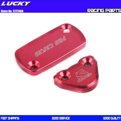 CNC Brake Fluid Reservoir Cap Cover For CRF150/250R CRF150/230F CRF450R CRF450X Dirt Bike Motorcross Off- Road