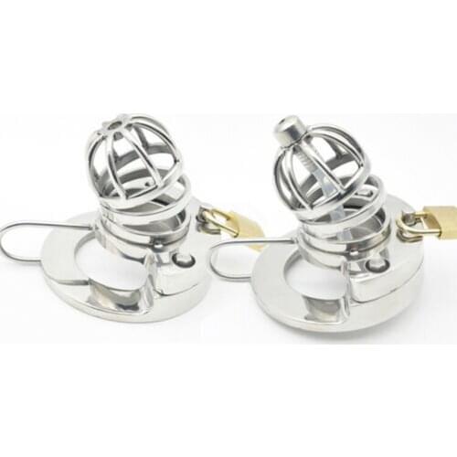 New Design 316 Stainless Steel Chastity Cage Device A290 gay sex toys male chastity chastity cage cock rings