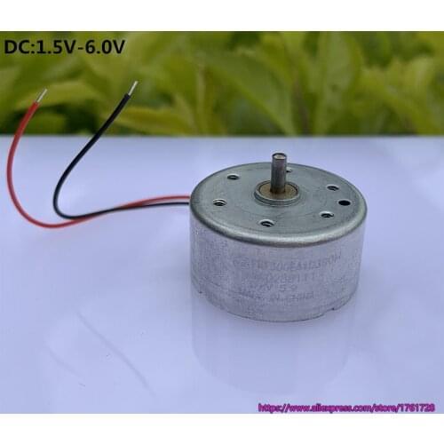 Brand new and original RF-300EA DC1.5V~6V 24*12mm metal brush DVD motor