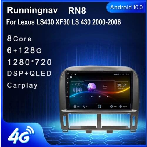 Runningnav For Lexus Ls430 2003 2004 2005 2006 Android Car Radio Multimedia Video Player Navigation GPS