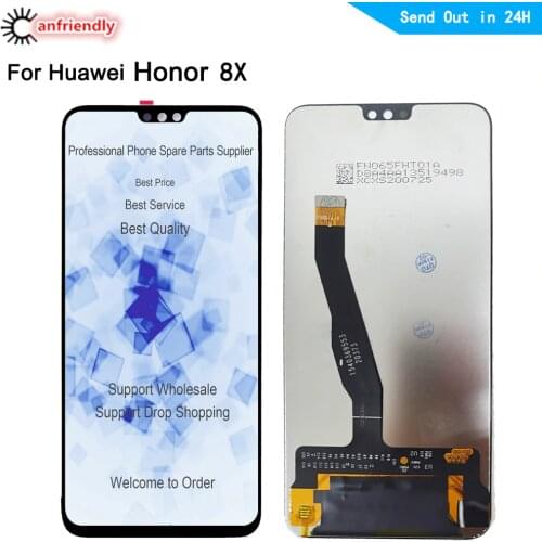 LCD For Huawei Honor 8X JSN-L22 JSN-L42 JSN-L11 JSN-L21 JSN-L21 LCD Display Touch Panel Screen Digitizer With Frame Assembly