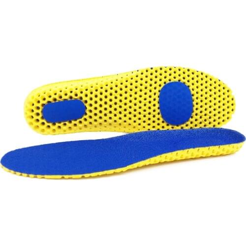 Sport Insoles For Shoes Sole Mesh Breathable Cushion Deodorant Running Insoles For Feet Man Women Orthotic Insoles Memory Foam