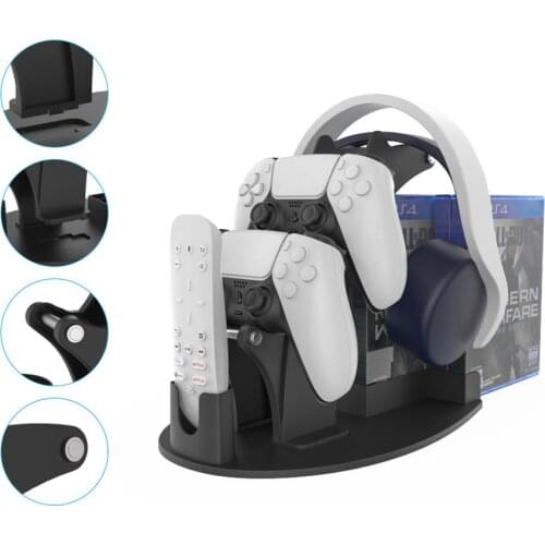 Universal Game Controller Stand For PS5/for PS4/for Xbox/NSPRO 3 In1 Handle Bracket Remote Holder Storage Organizer Disc Rack