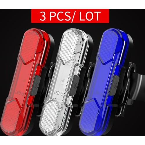 Waterproof Cycling Light Seatpost Control USB Charge Bike Light Lumens Rear Tail Light LED Mountain Bike Safety Warning Light