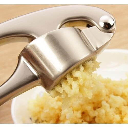 Premium Metal Garlic Press Garlic Mincer Chopper Crusher Presser Slicer Grater Squeezer with Great Handle Kitchen Tools