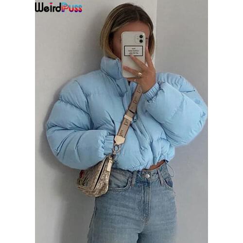 WEIRD PUSS Women's Winter Parkas
