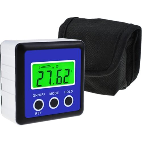 Digital Protractor Angle Gauge Finder Bevel Box Inclinometer Level Meter Magnetic Base For Building Masonry and Construction