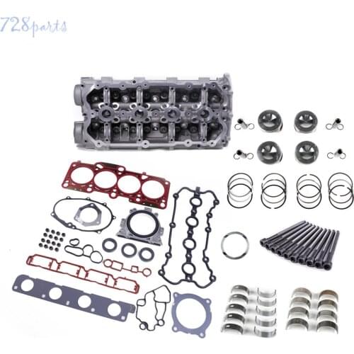 2.0T Engine Cylinder Head &Gaskets Pistons Bearing Bolts Kit Fit For VW Jetta Passat Golf AUDI A3 A4 A6 Seat Altea Leon