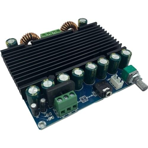 Hot XH-M251 Super Power Digital Practical Power Amplifier Board TDA8954 Core Dual 210W+210W Power Supply AC 12-28V