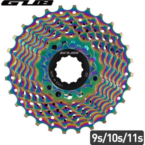 GUB Road Bike Cassette Flywheel 9s/10s/11s Speed Sprockets11-13-15-17-19-21-23-25-28T Bicycle Freewheel