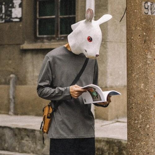 Summer five-minute sleeves simple loose solid color dinosaur print round collar fashionable mens cotton casual T-shirt