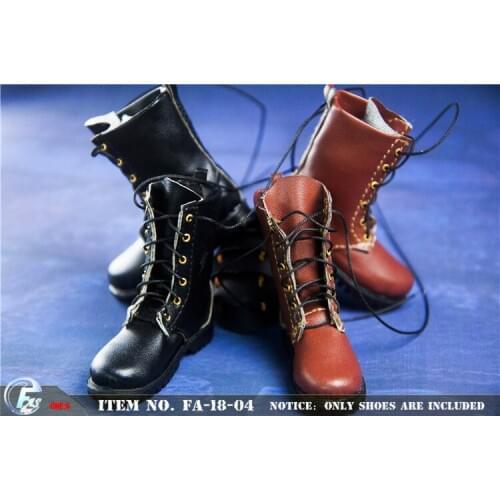 1/6 scale figure accessories Military boots shoes for 12" action figure doll.not included head,body and other accessories19E2286